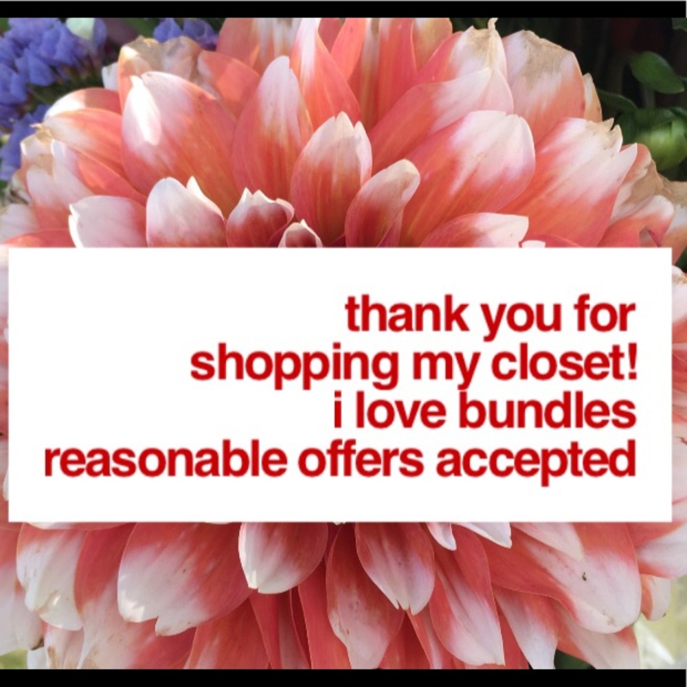 Thank you for shopping my closet!